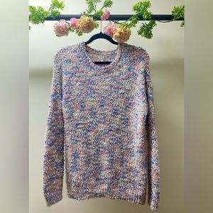 Women’s Blue/Pink/Cream SO Sweater